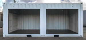 20 foot roll of container open