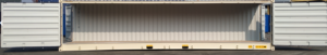 40 foot open side container