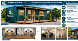 20 foot office container