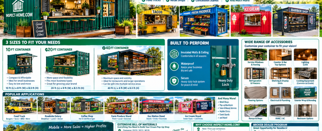 New custom mobile storefront converted container by inspect – home