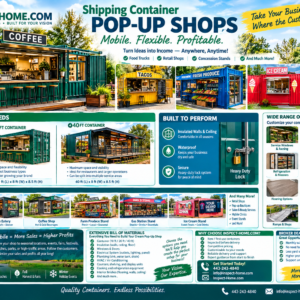 Mobile storefront from Customize containers